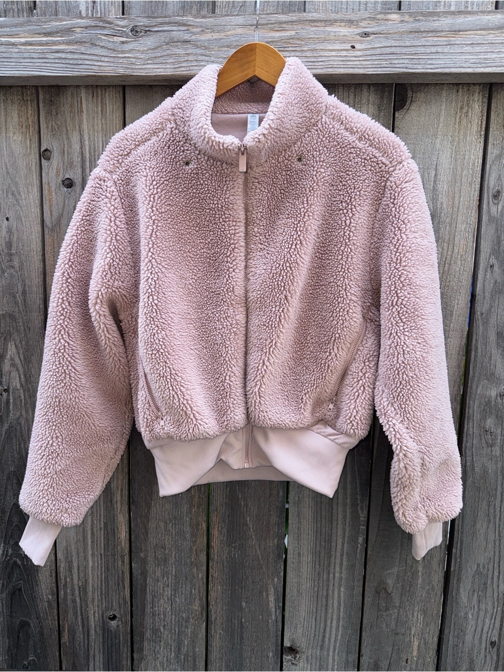 Alo Yoga Foxy Sherpa Jacket Size XS - Picture 6 of 10